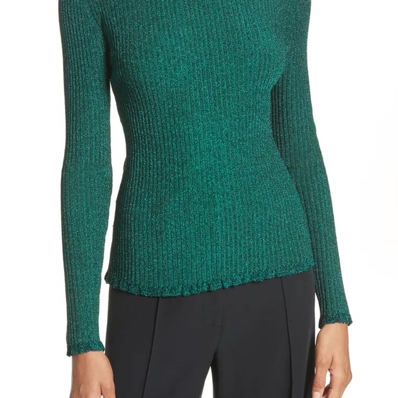 Sweater Italian Stardust Rib Pullover Milly S MUST GO BEFORE SEPTEMBER - Picture 5 of 11